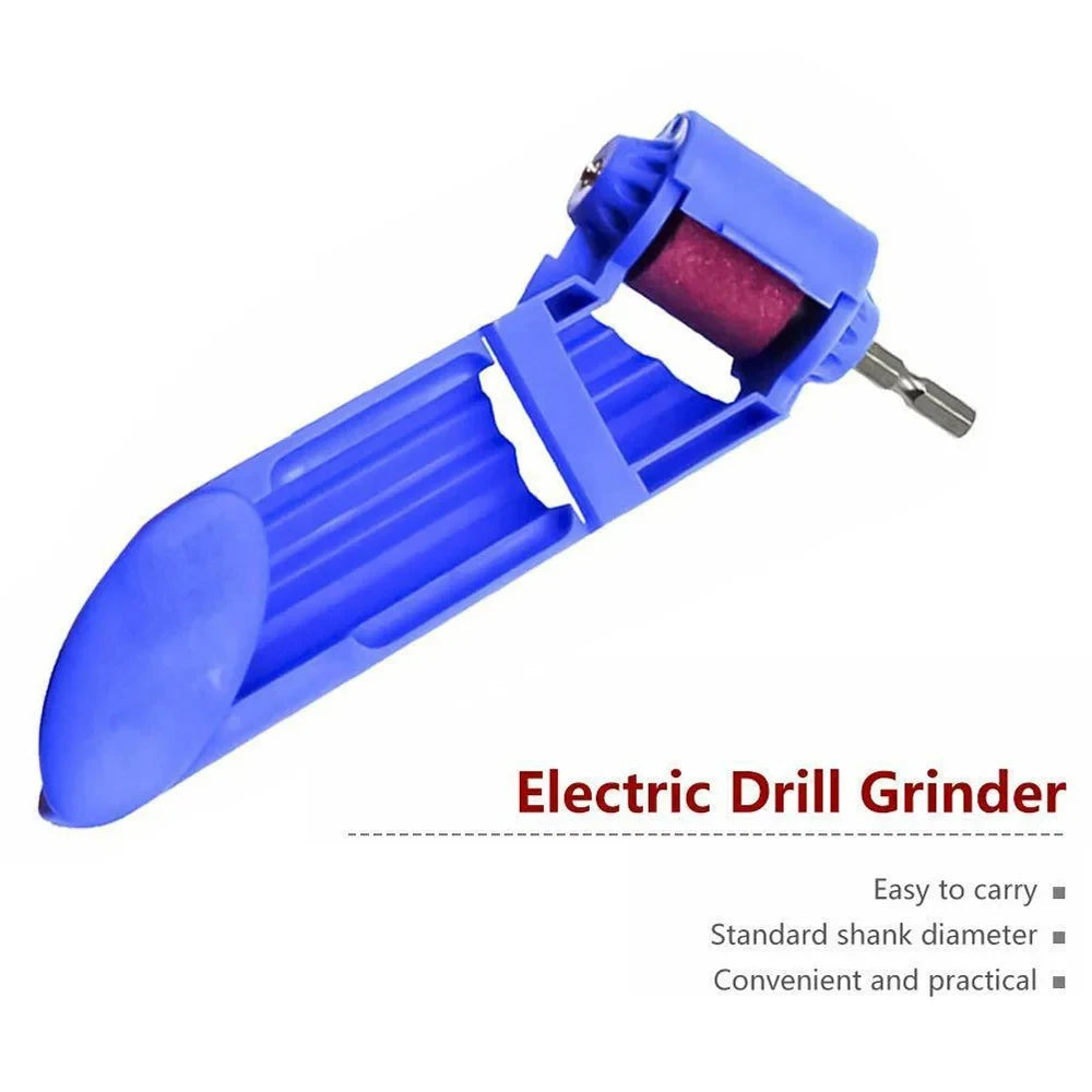 1 Set Portable Drill Bit Sharpener Sharpening Tool Drill Sharpener