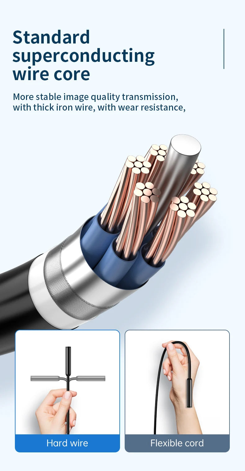 Endoscope Inspection Camera Micro USB/Type-C/IOS Mini Inspection