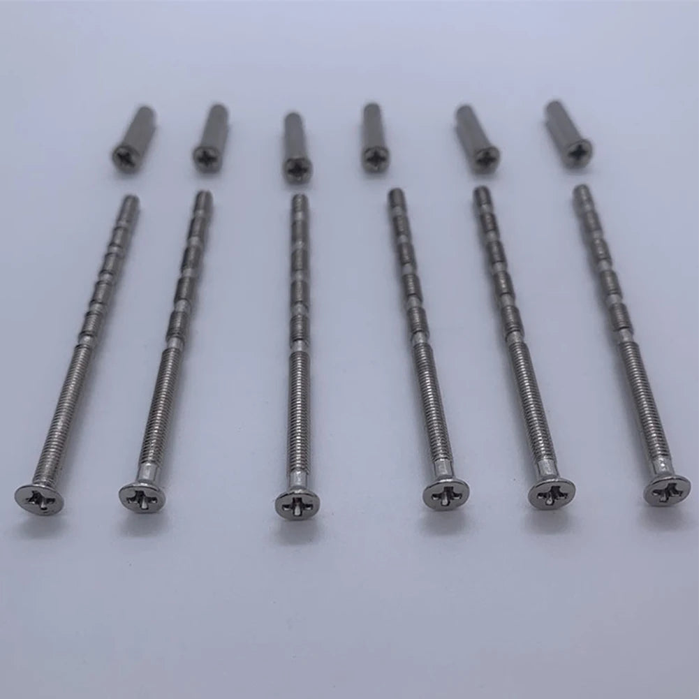 25 Pcs/Set Door Handle Screws - Through Fixing Bolts