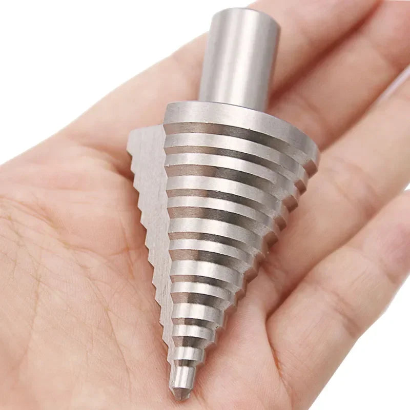 5-35MM High Speed Steel Step Drill Bit Wood Metal Drilling Bit HSS