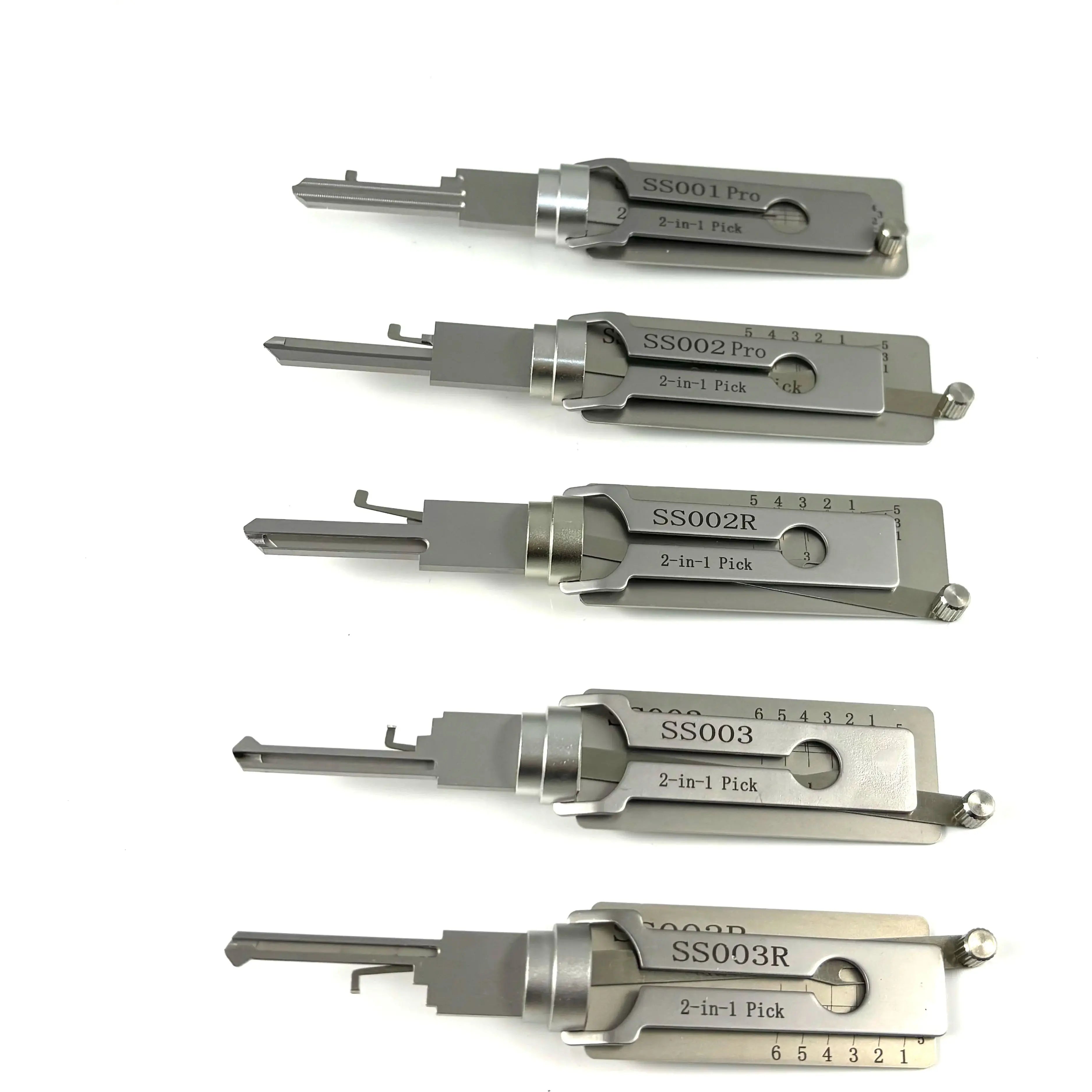 Pro Locksmith Tools for Door Locks,SS001 SS002 SS002R SS003 SS003R 2