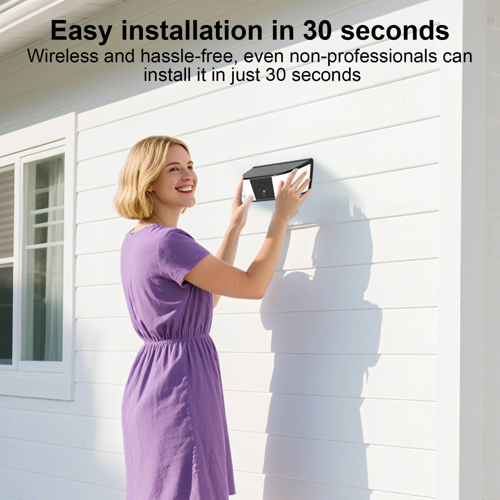 ARCCTV 2K WiFi Solar Camera Security Outdoor Wireless Floodlight