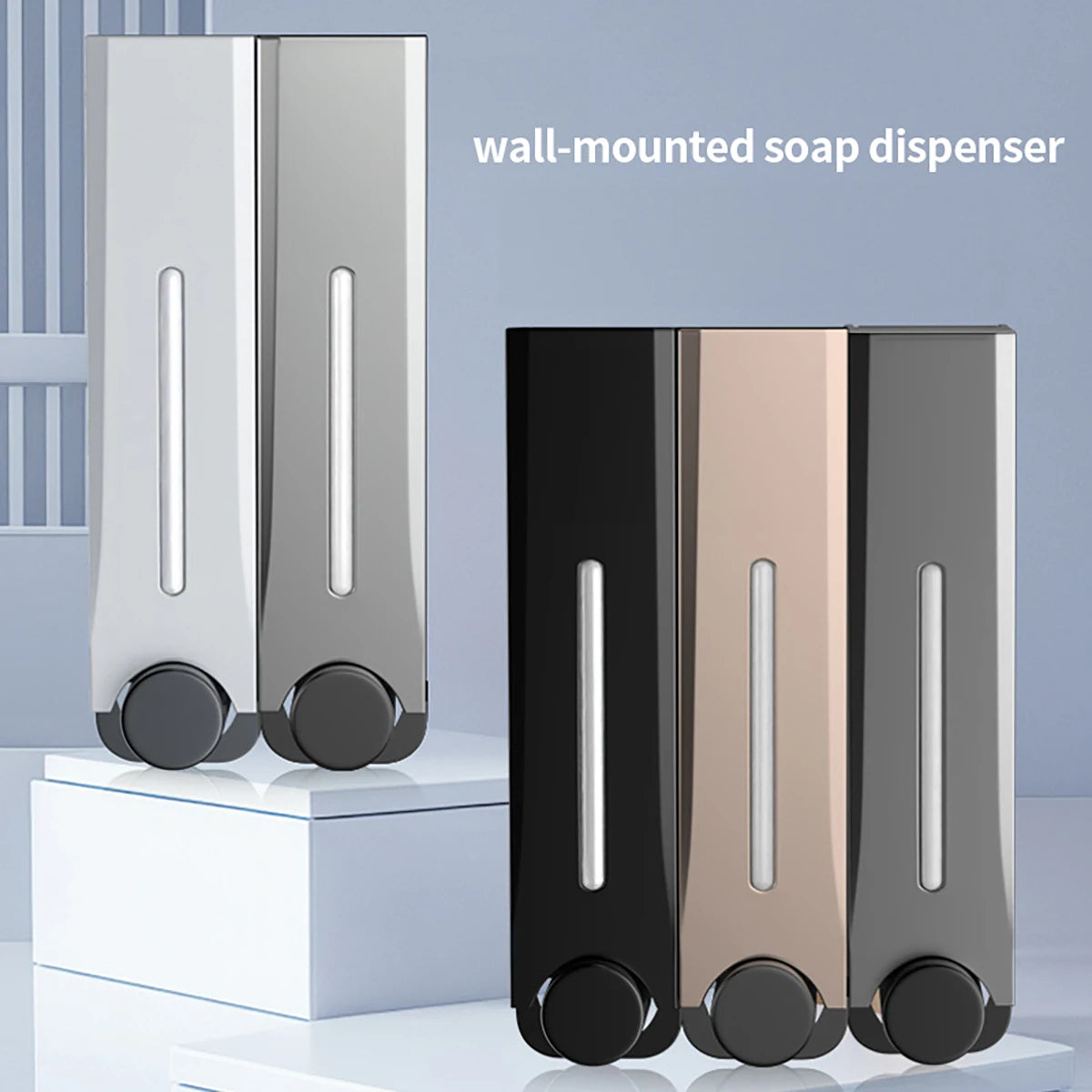 500ML soap dispenser wall mounted manual press soap box hand soap