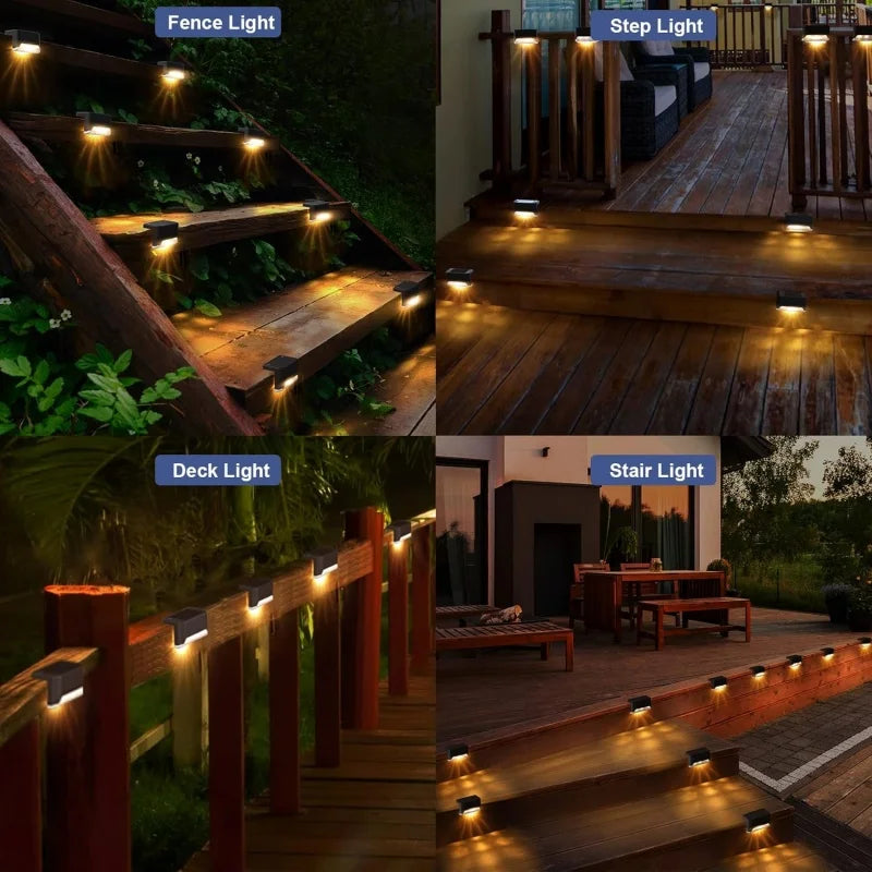 1-24PCS IP65 Waterproof Solar Garden Light Outdoor LED Solar Power