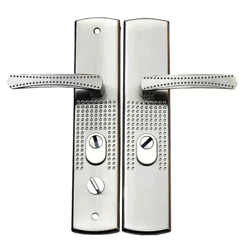 Universal Security Door Handle Aluminium Alloy Door Handle Thickene...