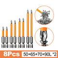 Anti Slip bits Magnetic Screwdriver bit Set S2 Alloy Steel Impact