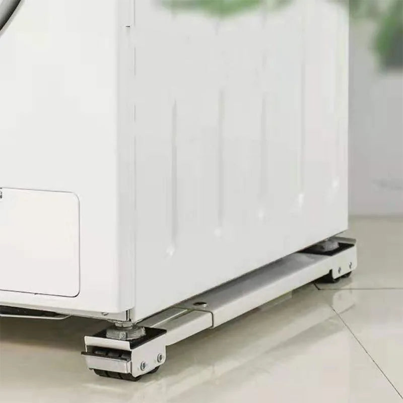 Retractable Refrigerator Base With Wheels Adjustable Stand