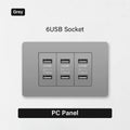 118 Type Brazil Korea Universal usb Wall socket
