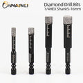 Hex Shank Brazed Dry Diamond Tile Drill Bit — 5mm  - View 1