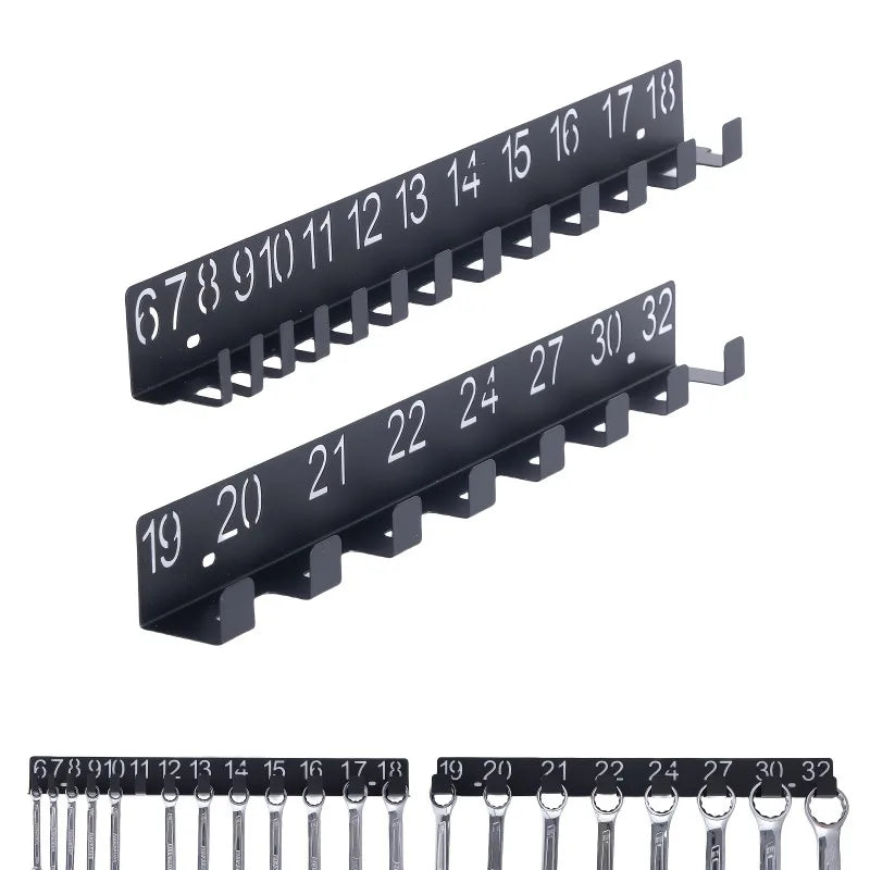 Metal Heavy-Duty Magnetic Tool Organizer Rack