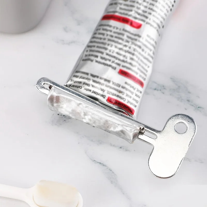 Stainless Steel Toothpaste Squeezer Tool Hair Oil Paint Squeezer