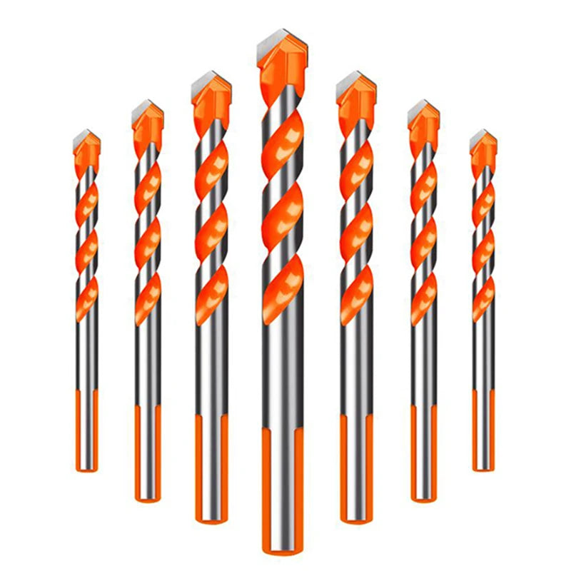 16/12/7/5PCS Carbide Drill Bit Set For Glass Ceramic Tiles Concrete