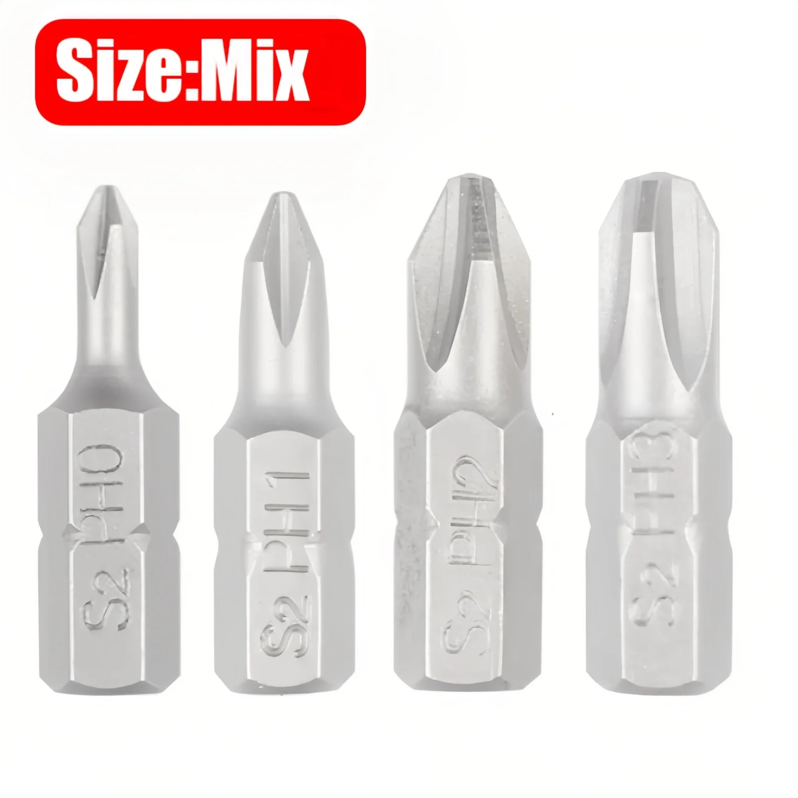 100/1pc 25mm Anti Slip Electric Hex Shank Magnetic Screwdriver Drill