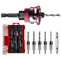 5pcs Countersink Drill with Depth Stop M2 Pre-Drill with Ball Bearing