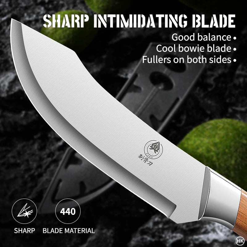 Stainless steel ultra sharp bending fracture knife