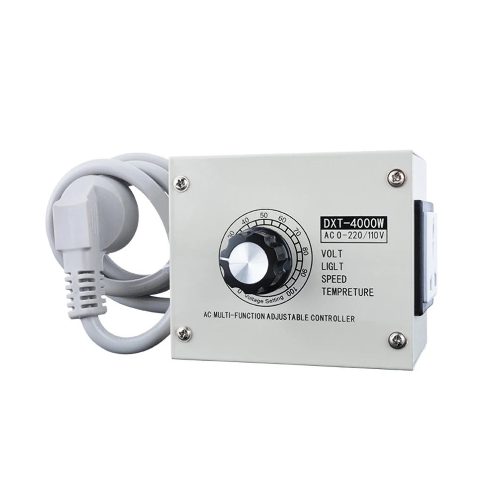 4000W Variable Voltage Regulator AC 110/220V – Dimmer Speed Controller