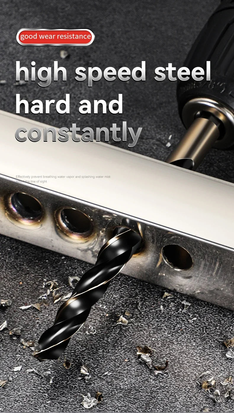 1.5-7.5mm Hex Shank Twist Drill Bit Wood Metal Hole Cutter Core