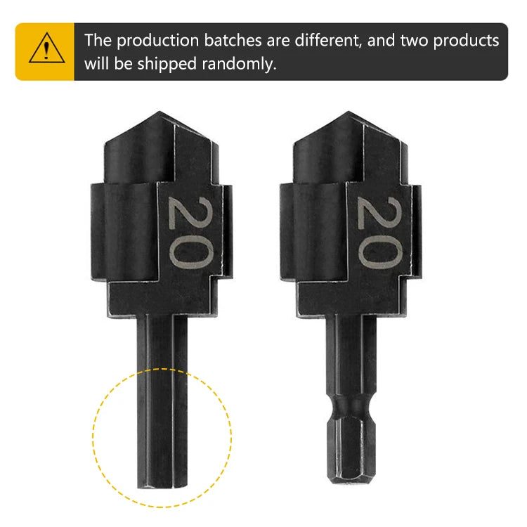 PPR lifting flat drill hexagonal 20/25/32 step drill for repairing