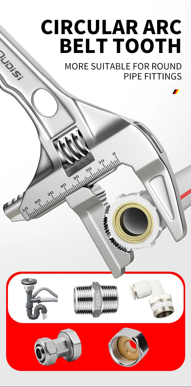 OUDISI multifunctional wrench manual tool bathroom wrench large
