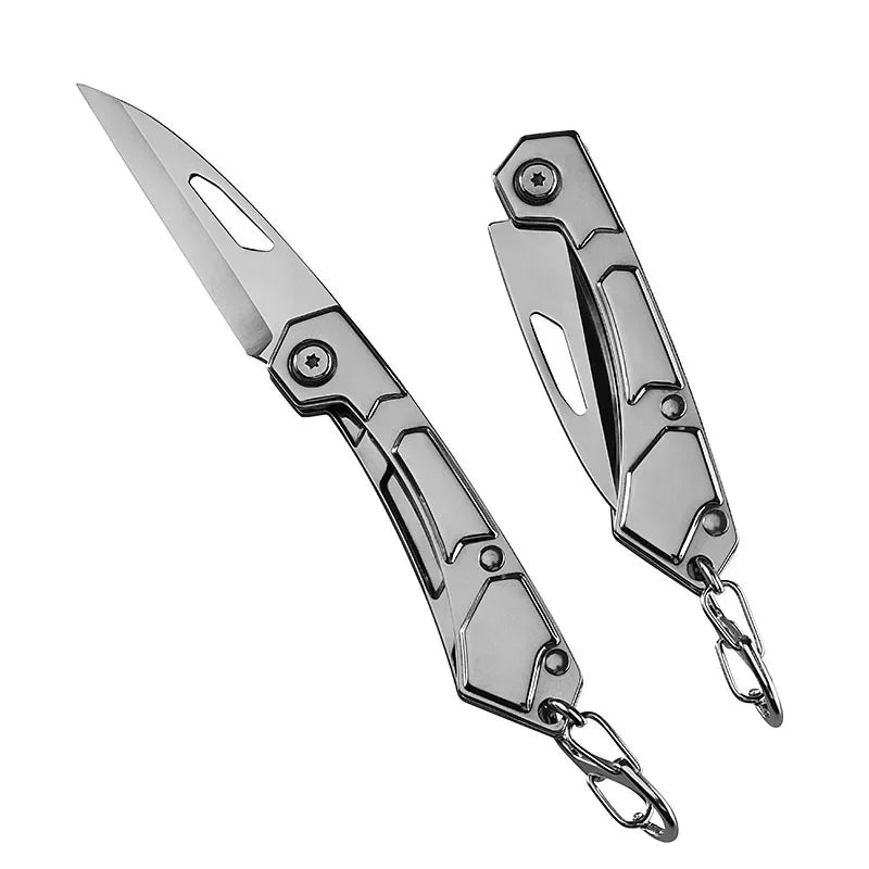 Stainless Steel Folding Knife Fruit Paring Vegetable Cutter Utility