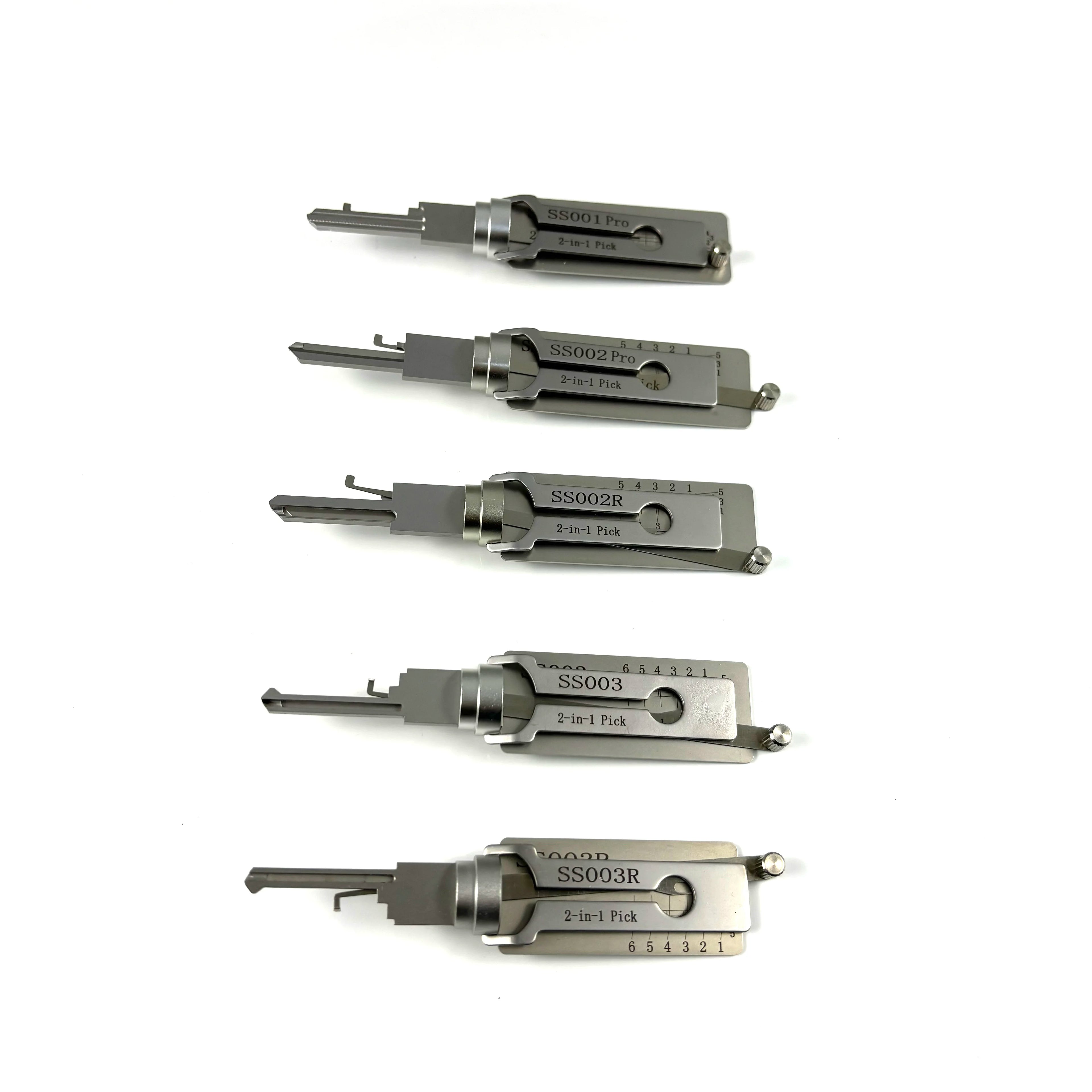Pro Locksmith Tools for Door Locks,SS001 SS002 SS002R SS003 SS003R 2