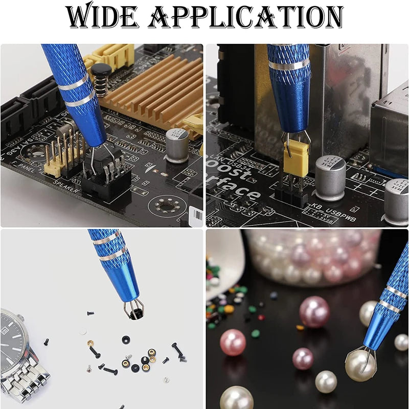 4-Claw IC Chip Extractor Remover Tool Precision Parts Grabber