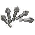 Hex Shank 5-Blade Countersink Chamfer Drill — 12.5 - View 1