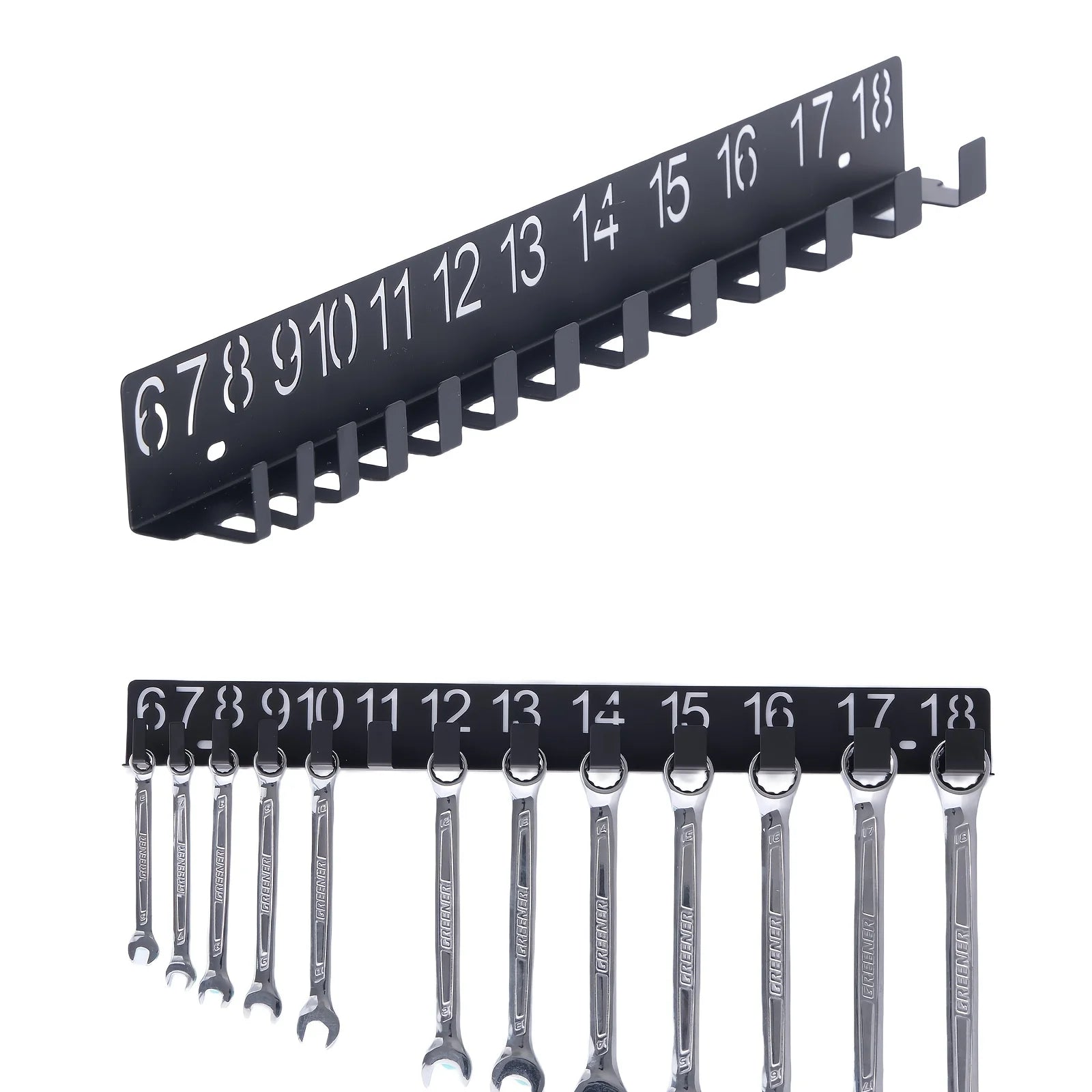 Metal Heavy-Duty Magnetic Tool Organizer Rack
