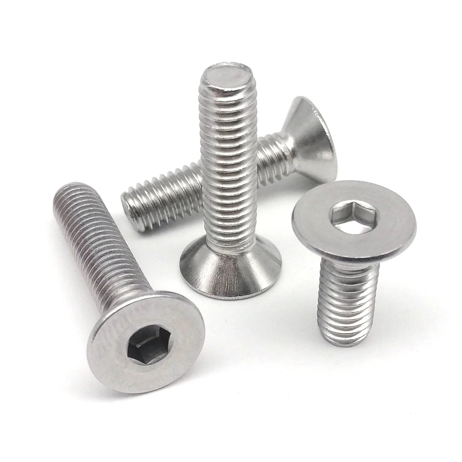 M1.6 M2 M2.5 M3 M4 M5 M6 M8 304 A2 Stainless Steel DIN7991 Hexagon