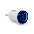 AC50-500V Digital Round LED Display Volt Tester Detector Voltmeter