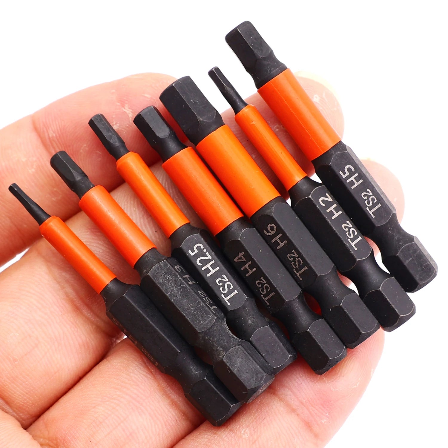 1/7x 50mm Hex Head Screwdriver Bit 1/4 Hex Quick Change Impact Driver