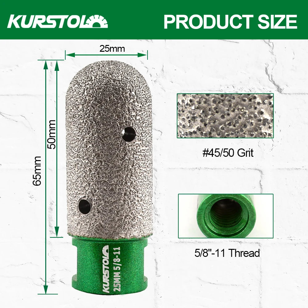 KURSTOL Grinding Milling Bits 1pc 10/20/25/35mm 5/8-11 M14 Expand
