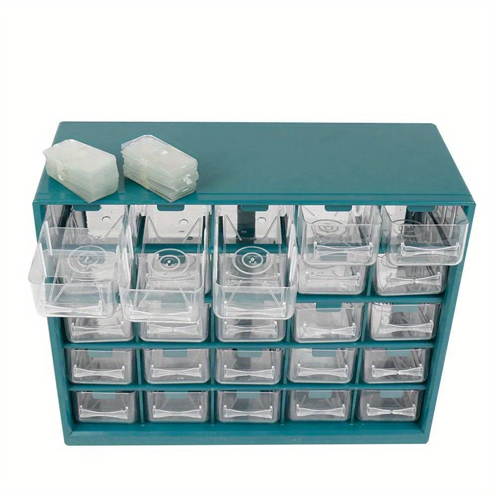 25 Multi-grid Drawer Parts Box Wall-mounted Screw Classification