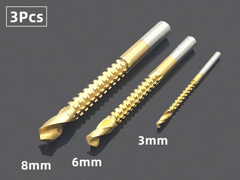 Step Drill Bit Saw Drill Bit Set Titanium 4-12 4-20 4-32mm Wood Metal