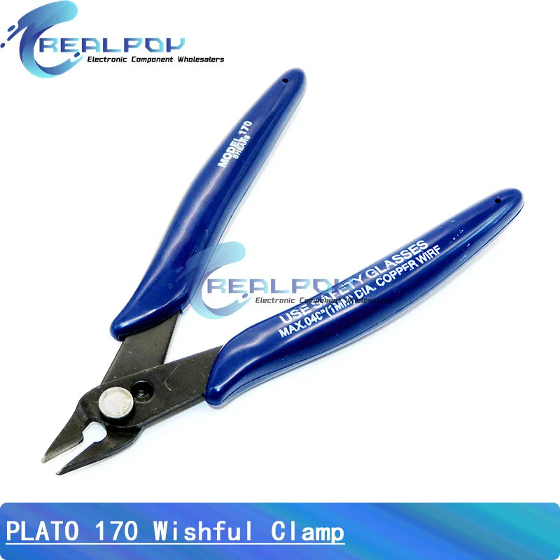PLATO 170 Wishful Clamp DIY Electronic Diagonal Pliers Side Cutting