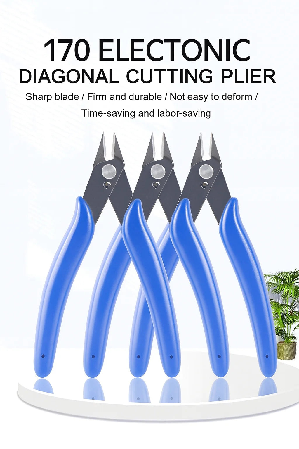 1PCS Wire Cutter Cutting Pliers, Precision Side Nippers for DIY