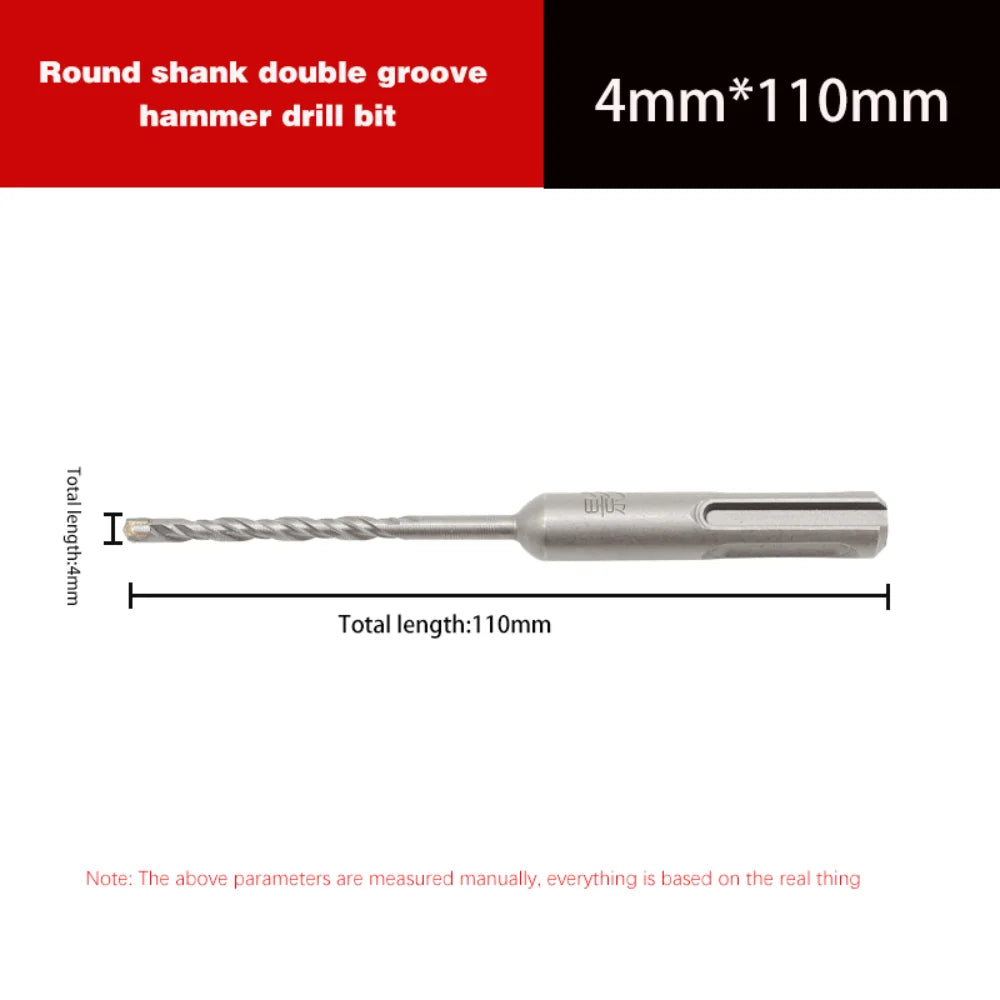Cross Tips Concrete SDS Plus Drill Bit 4 Cutters Round Shank Impact