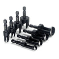 Carbon Steel Hex Shank Krachtige Dowel Bit Woodworking Drill Wood