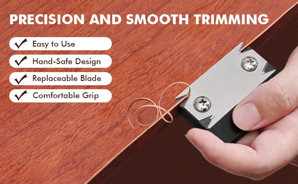 Trimmer Wood Chamfering Fillet Scraper Board Deburring Tool Trimming