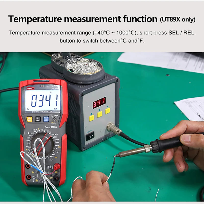 UNI-T UT89XD UT89X True RMS Multimeter Digital Professional