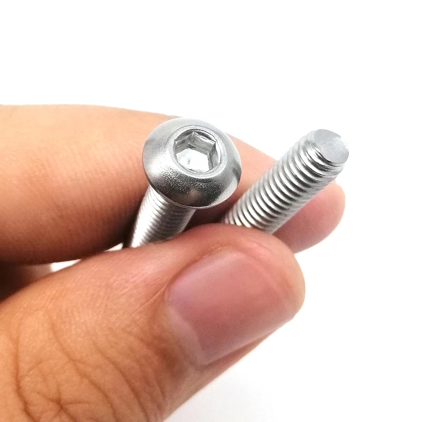 10/50pcs M1.6 M2 M2.5 M3 M4 M5 M6 M8 304 A2-70 Stainless Steel