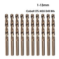 M35 Cobalt Twist Drill Bit 10-Pack — High Hardness - View 1