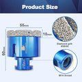 BRSCHNITT Drills Bit 30mm Porcelain Tiles Cutter Drilling Hole Saw