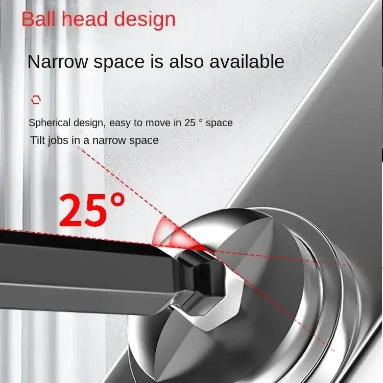 High-strength Hex Wrench Set, Kimihide Spanner, Hex-hex Screwdriver