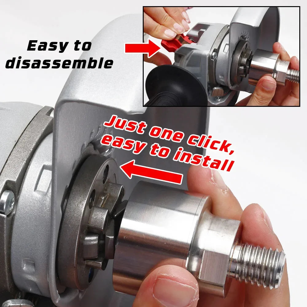 Upgrade X Lock Adapter to M14 or 5/8"-11 Thread for Angle Grinder