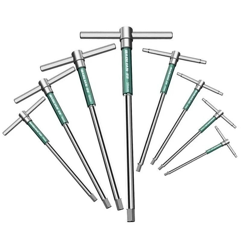 T/L 2.5/3/4/5/6/8/10mm Torx Screwdriver T Type Allen Hex Wrench
