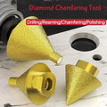 M14/M10 Diamond Chamfering Cone Drill Bit — Hole R - View 1
