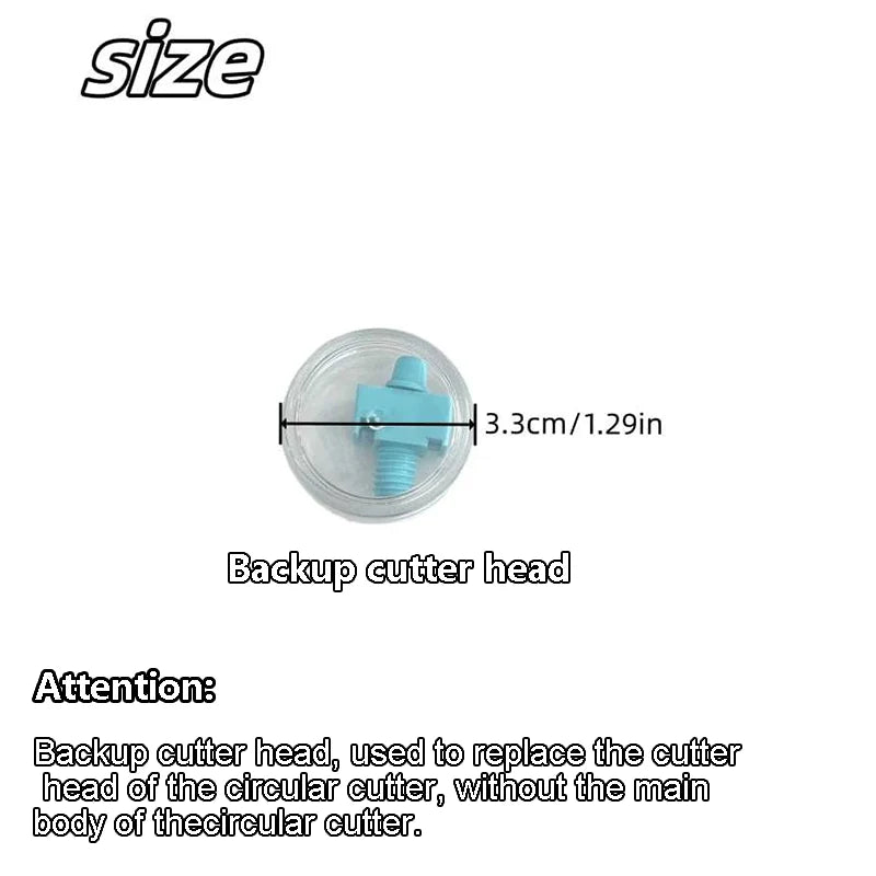 360° Adjustable Circle Cutter - Precision Scrapbooking Tool