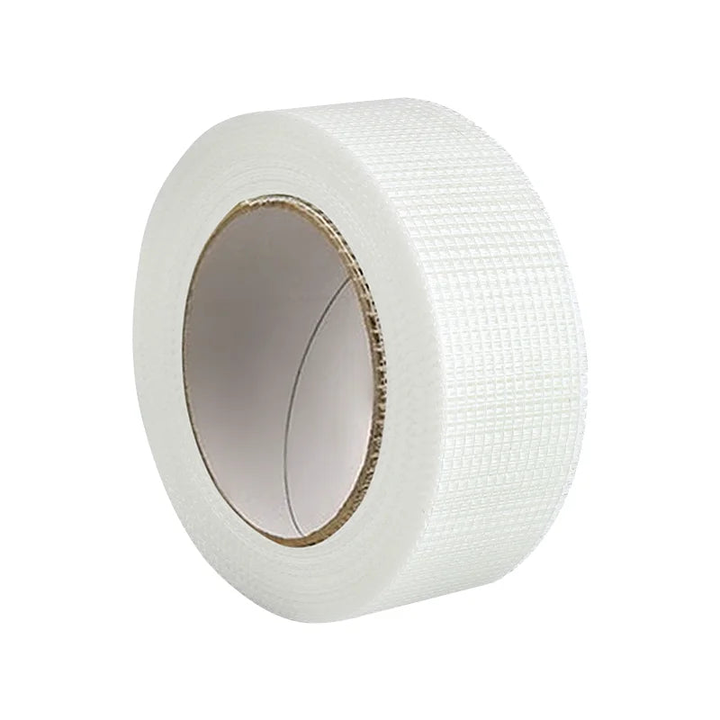 1/2/3Roll 4.5cmx25m Fiberglass Tape Anti-crack Self-adhesive Mesh