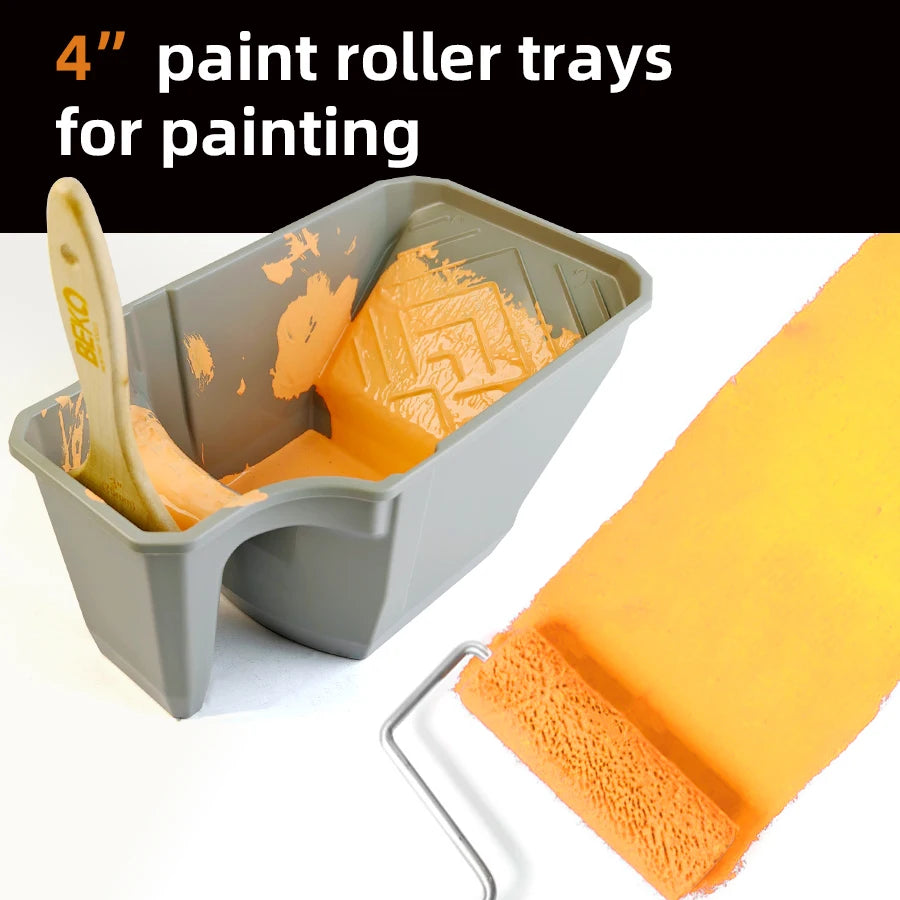 3-piece value pack 4" hand-held paint cup with paint brush card slot